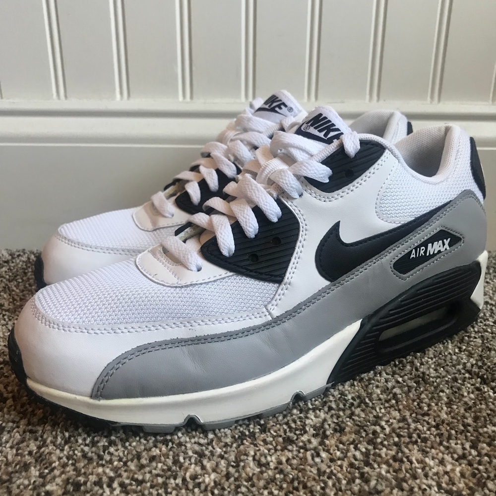 Nike Air Max 90 Essential White Black Silver